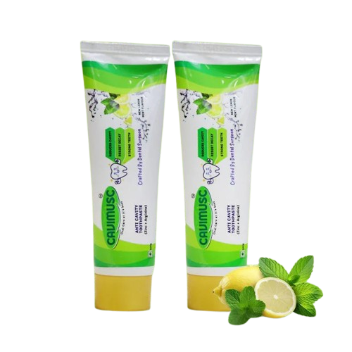 Cavimusc Green Combo Toothpaste [100gms] | Anti-Cavity and Gum Care