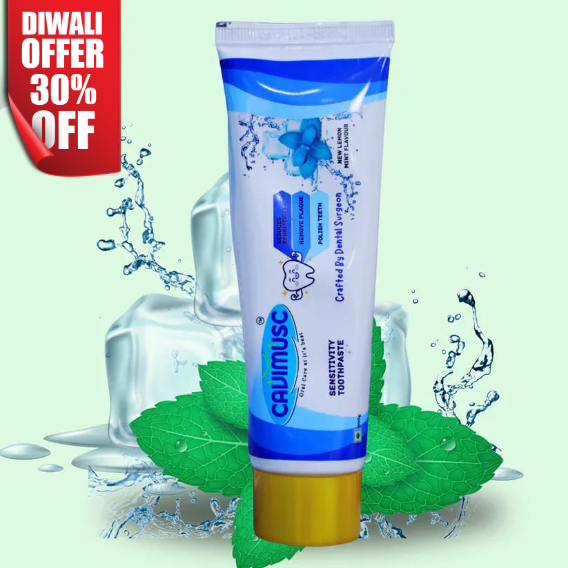Cavimusc Blue Toothpaste [100gms] | Hyper Sensitivity