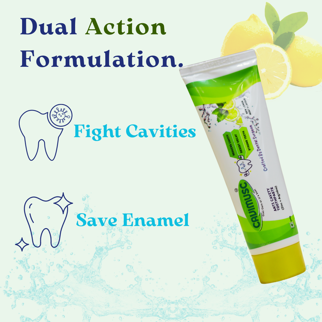 Cavimusc Green Combo Toothpaste [100gms] | Anti-Cavity