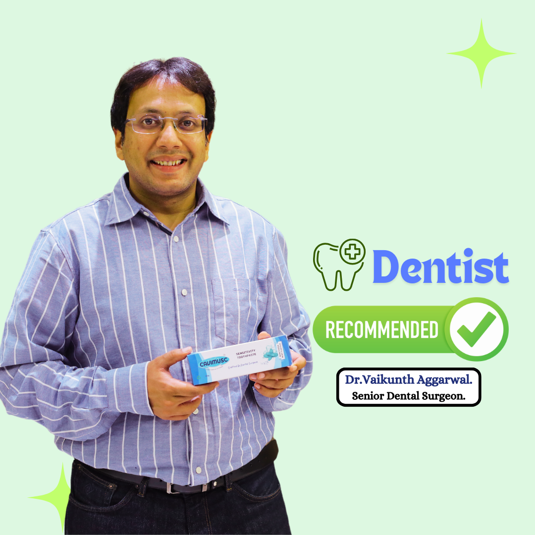 Cavimusc Blue Toothpaste [100gms] | Hyper Sensitivity