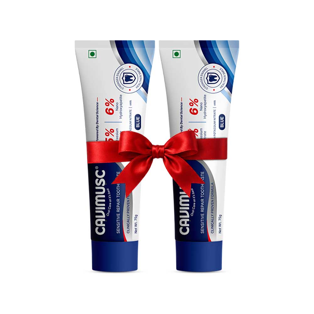 Cavimusc Blue Combo Toothpaste 75g | Sensitive Repair Toothpaste
