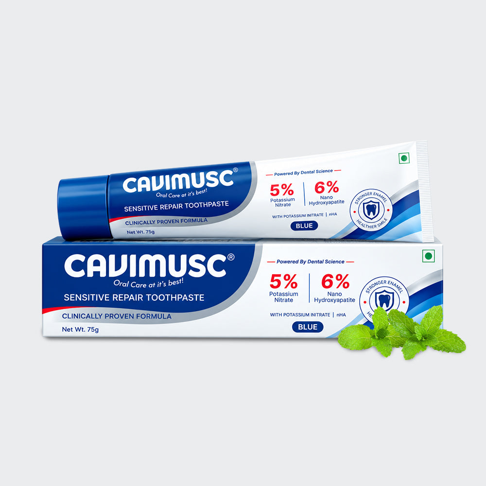 Cavimusc Blue Toothpaste 75g | Sensitive Repair Toothpaste