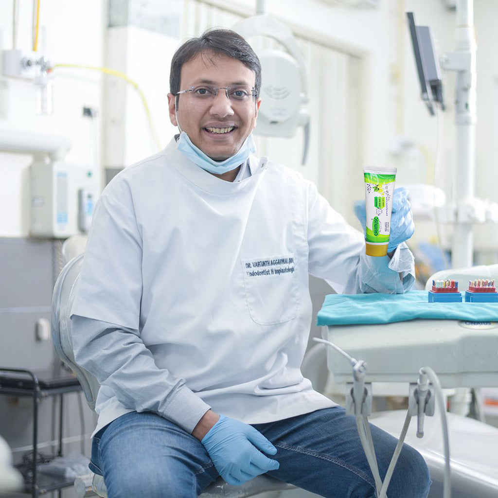 Cavimusc Green Toothpaste [100gms] | Anti-Cavity and Gum Care