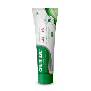 Cavimusc Green Toothpaste 75g | Cavity & Plaque Protection Toothpaste