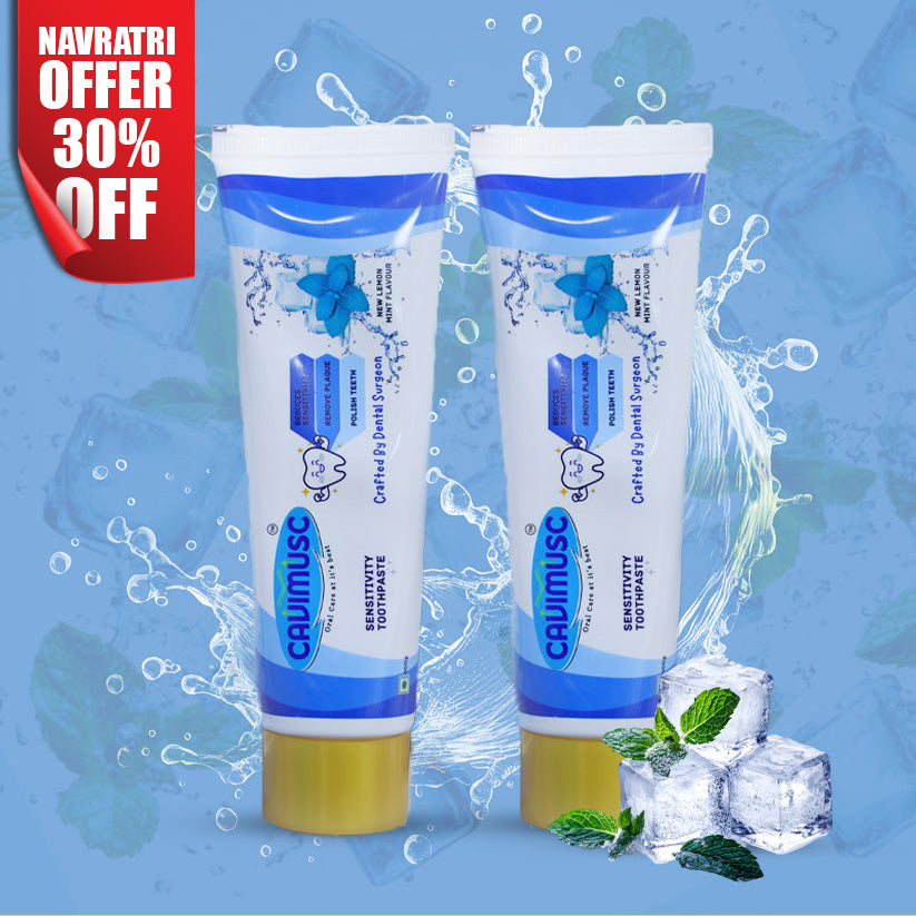 Cavimusc Blue Combo Toothpaste [100gms] | Hyper Sensitivity