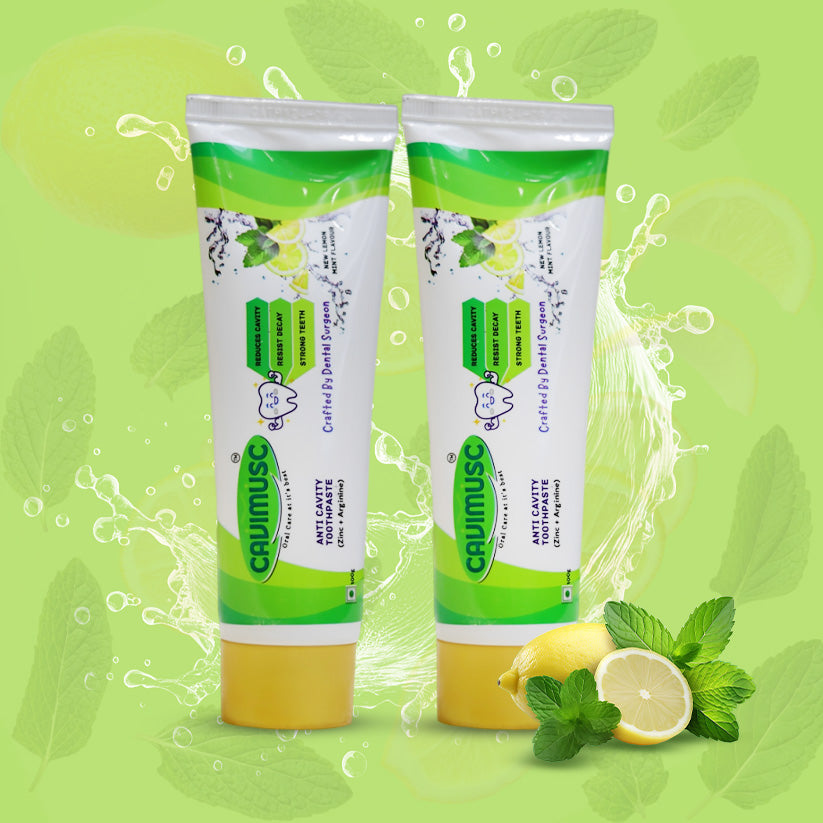 Cavimusc Green Combo Toothpaste [100gms] | Anti-Cavity and Gum Care