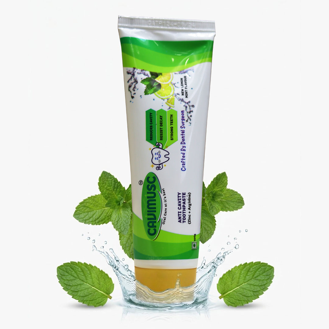 Cavimusc Green Toothpaste [100gms] | Anti-Cavity and Gum Care